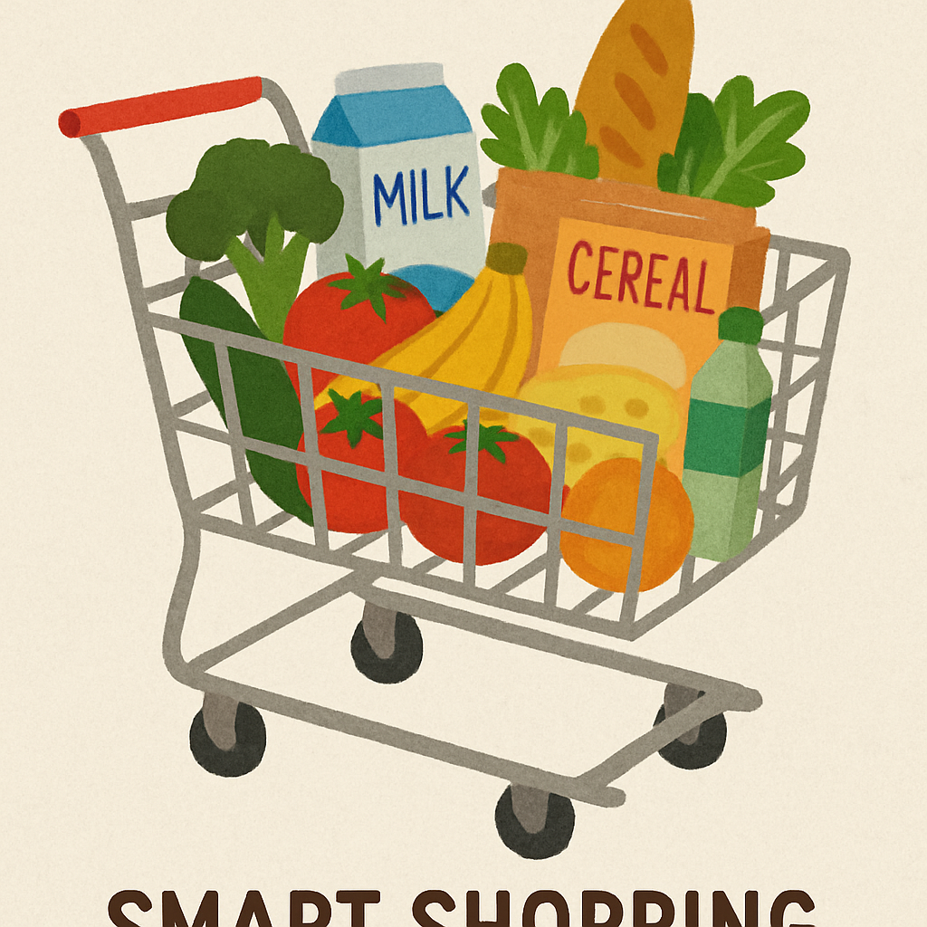 Shopping cart illustration